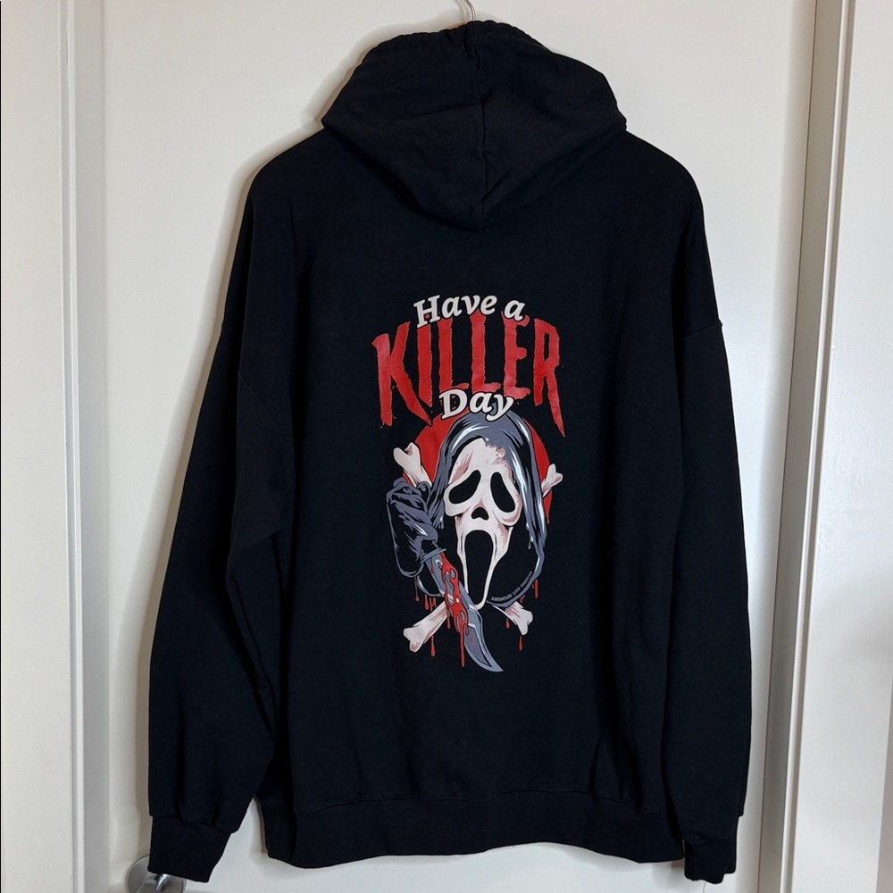 Have a Killer Day Scream Black Hoodie